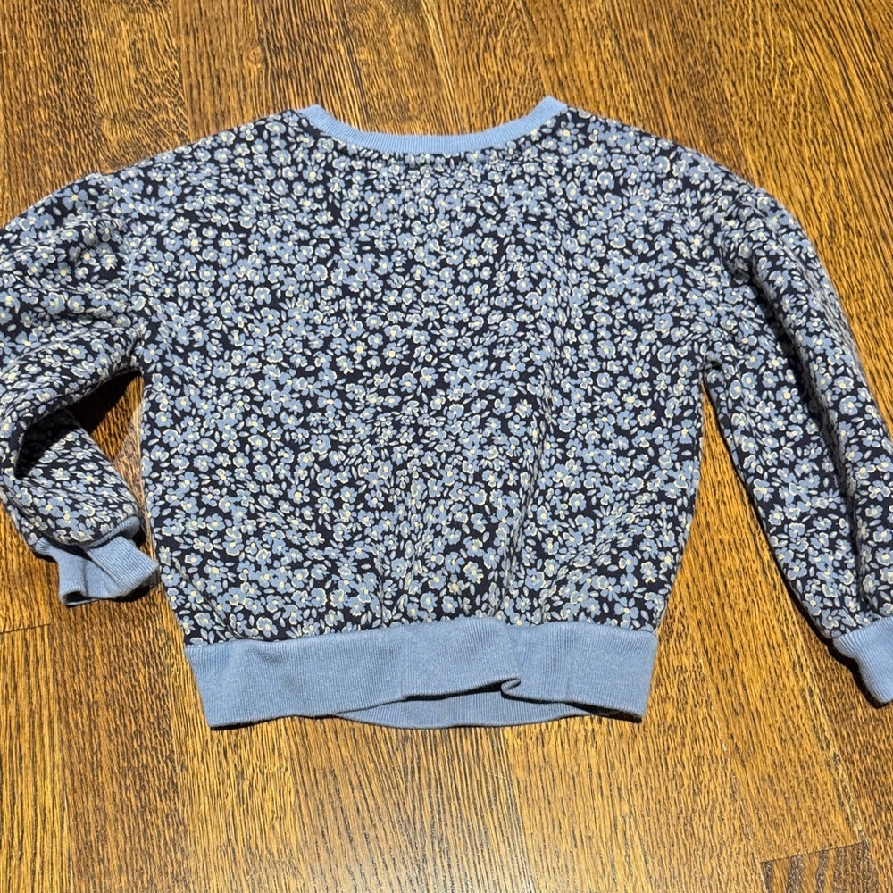Floral Patterned Sweatshirt - Picture 4 of 4